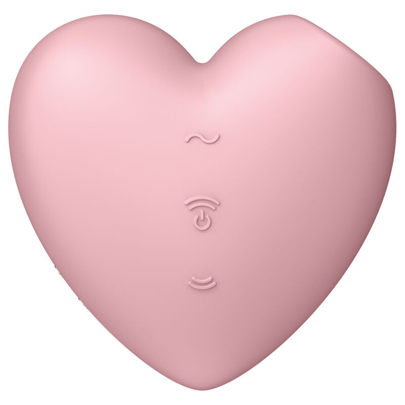 Stimulator klitorisa Satisfyer - Cutie Heart, roza