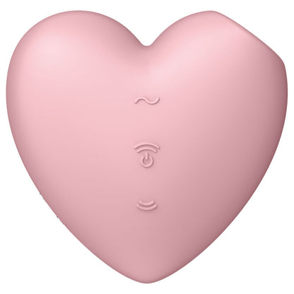 Stimulator klitorisa Satisfyer - Cutie Heart, roza