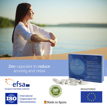 Kapsule za tesnobo 500cosmetics - Zen Pills, 30 kapsul