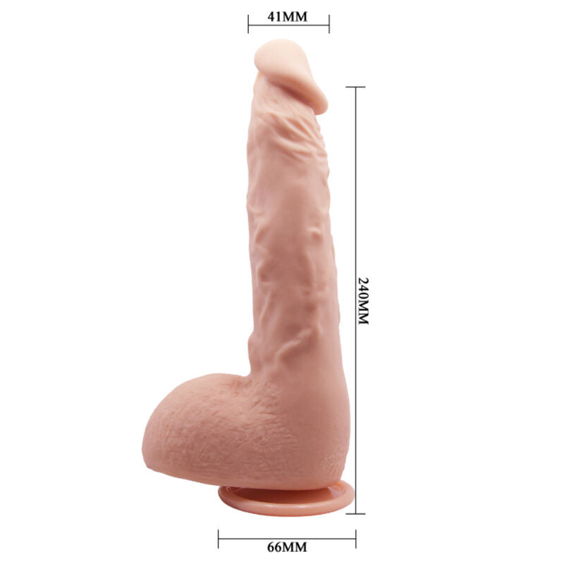 BAILE - REALISTIČNI DILDO JASON NATURAL 24 CM