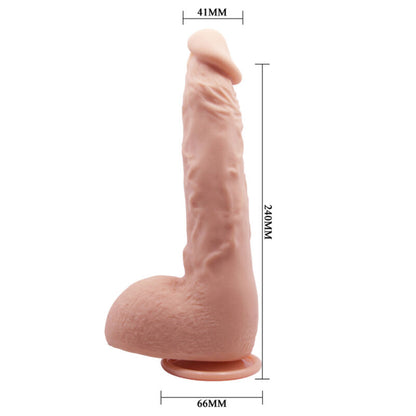 BAILE - REALISTIČNI DILDO JASON NATURAL 24 CM
