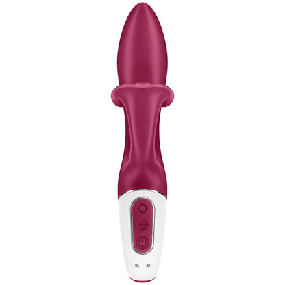 Zajčji vibrator Satisfyer - Objemi me, rdeča
