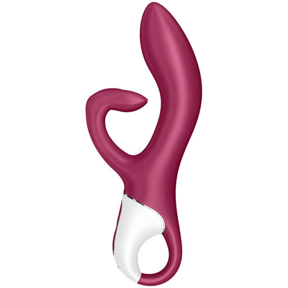 Zajčji vibrator Satisfyer - Objemi me, rdeča