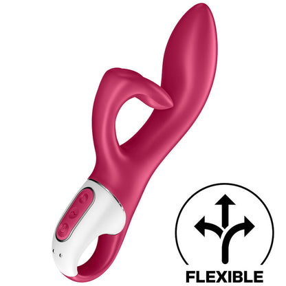Rabbit vibrator Satisfyer - Embrace Me, rdeča