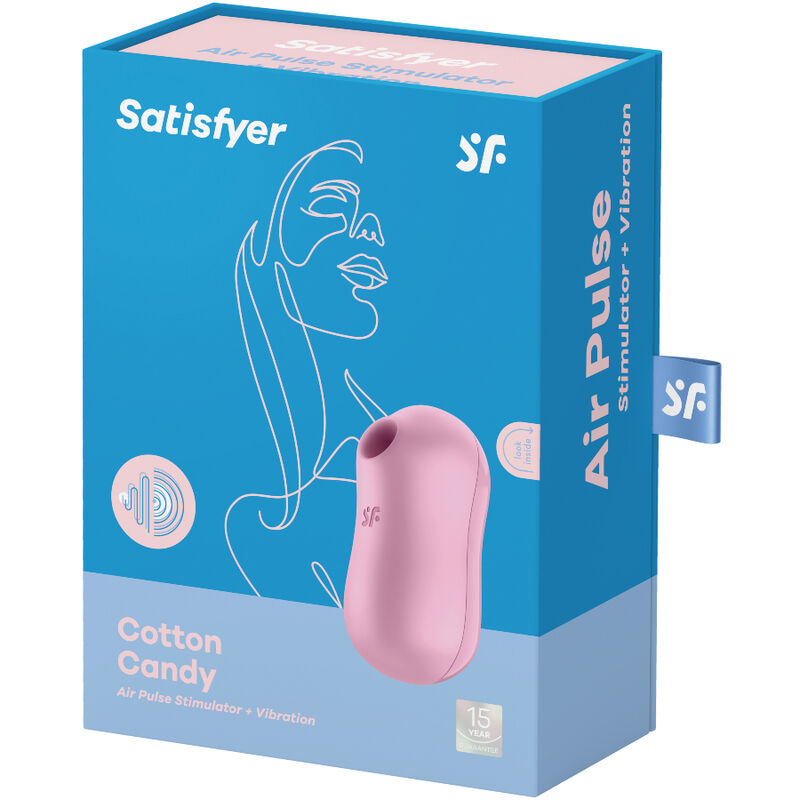 Stimulator klitorisa Satisfyer - Cotton Candy, lila