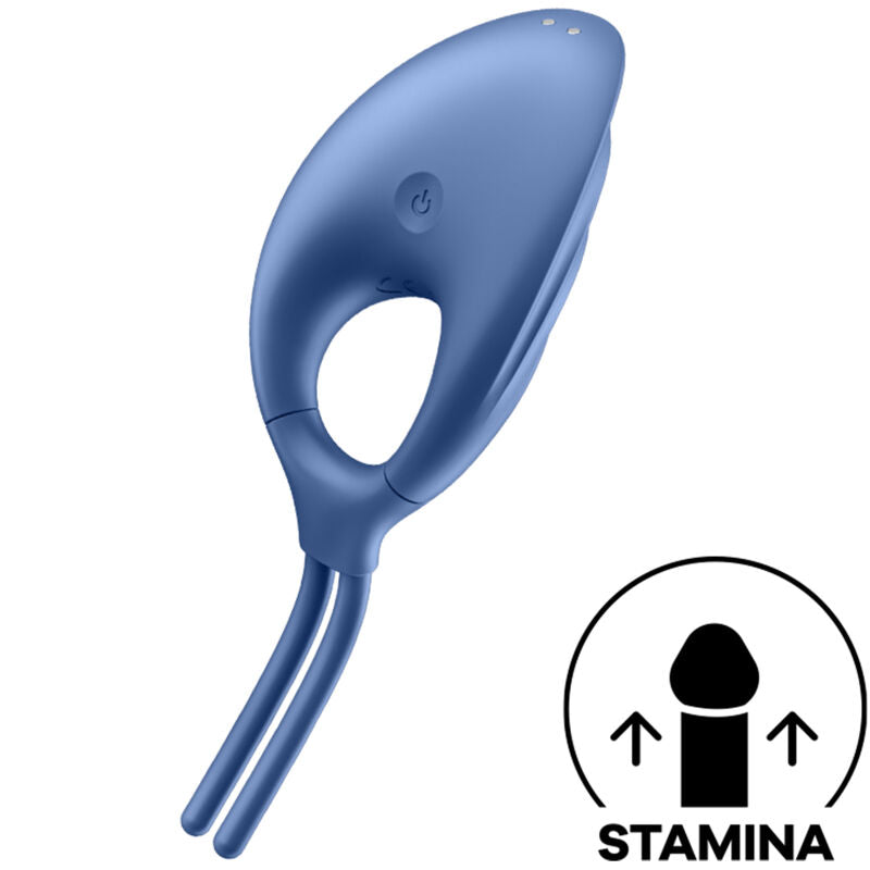 Vibracijski obroček za penis Satisfyer - Swordsman, zelena
