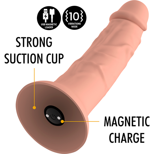 MYTHOLOGY - ASHER ORIGINAL DILDO S - VIBRATOR ZDRUŽLJIV Z BREZŽIČNO TEHNOLOGIJO WATCHME