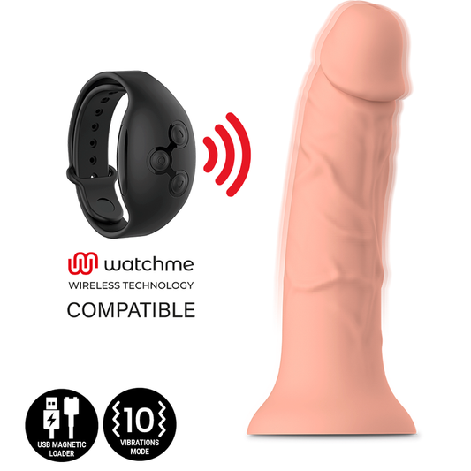 MYTHOLOGY - ASHER ORIGINAL DILDO M - VIBRATOR ZDRUŽLJIV Z BREZŽIČNO TEHNOLOGIJO WATCHME