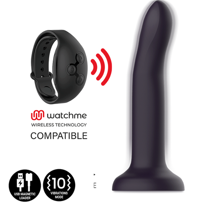 MYTHOLOGY - DUMAN MYSTIC DILDO L - VIBRATOR ZDRUŽLJIV Z BREZŽIČNO TEHNOLOGIJO WATCHME