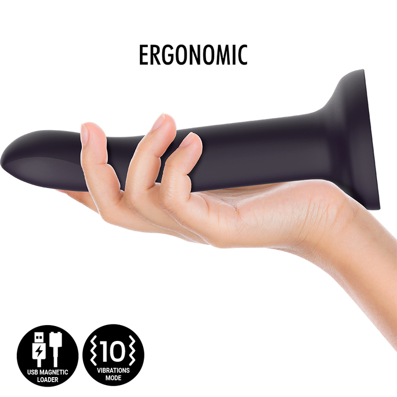 MYTHOLOGY - DUMAN MYSTIC DILDO L - VIBRATOR ZDRUŽLJIV Z BREZŽIČNO TEHNOLOGIJO WATCHME