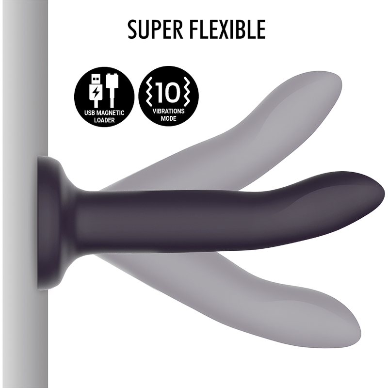 MYTHOLOGY - DUMAN MYSTIC DILDO L - VIBRATOR ZDRUŽLJIV Z BREZŽIČNO TEHNOLOGIJO WATCHME