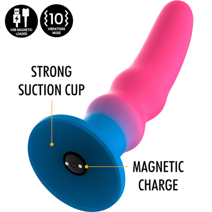 MYTHOLOGY - KUNO UTOPIA DILDO M - VIBRATOR ZDRUŽLJIV Z BREZŽIČNO TEHNOLOGIJO WATCHME