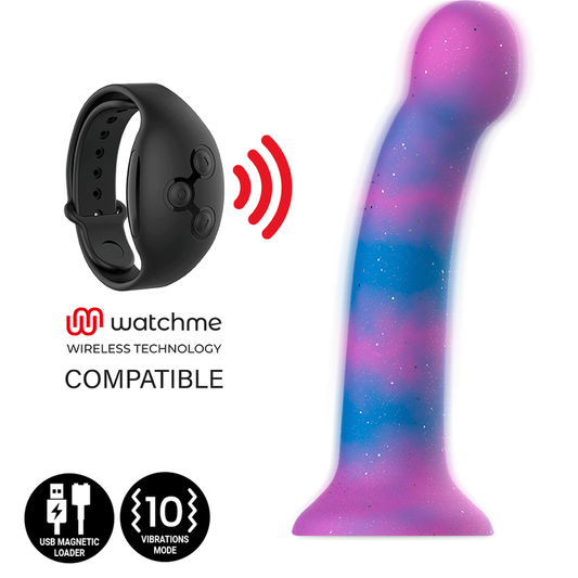 MITOLOGIJA - DION GALAKTIČNI DILDO S - VIBRATOR WATCHME ZDRUŽLJIV Z BREZŽIČNO TEHNOLOGIJO