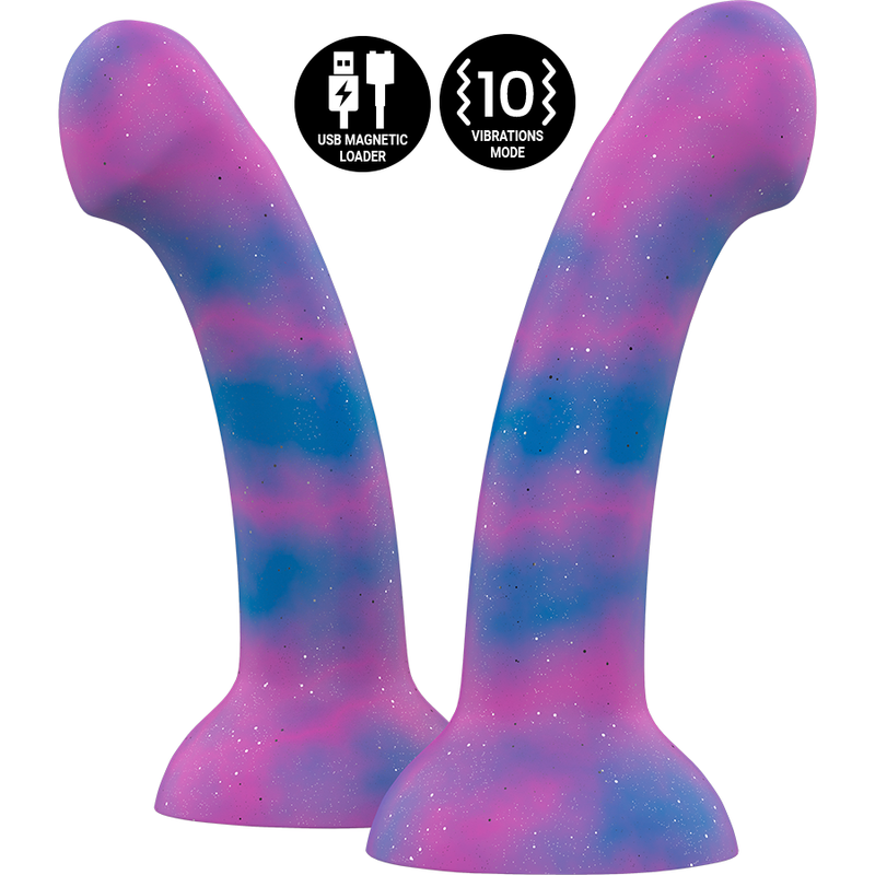 MITOLOGIJA - DION GALAKTIČNI DILDO M - VIBRATOR WATCHME ZDRUŽLJIV Z BREZŽIČNO TEHNOLOGIJO