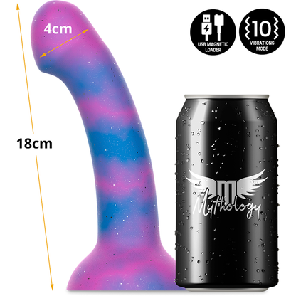MITOLOGIJA - DION GALAKTIČNI DILDO M - VIBRATOR WATCHME ZDRUŽLJIV Z BREZŽIČNO TEHNOLOGIJO