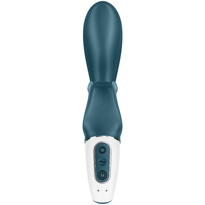 Rabbit vibrator Satisfyer - Hug Me, modra