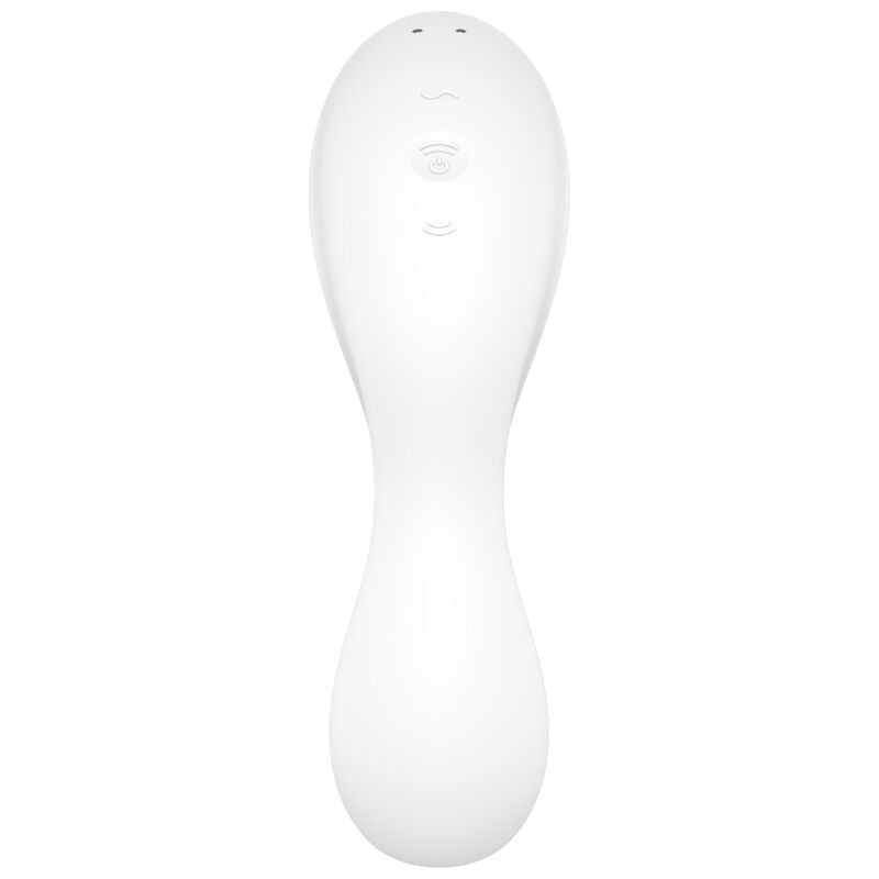 Stimulator klitorisa Satisfyer - Curvy Trinity 5+, bela