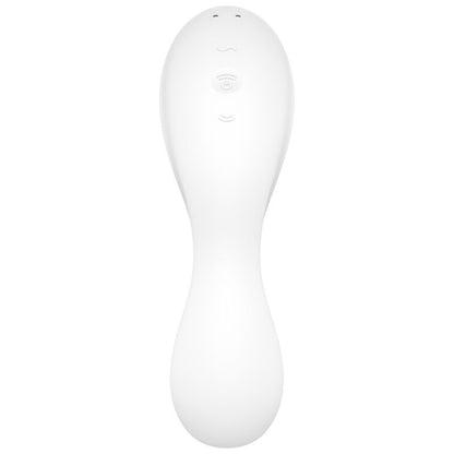 Stimulator klitorisa Satisfyer - Curvy Trinity 5+, bela