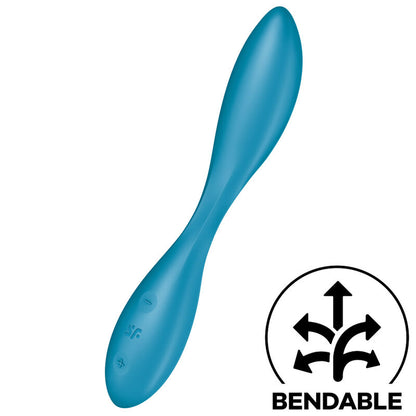 Stimulator G točke Satisfyer - G-Spot Flex 1, modra
