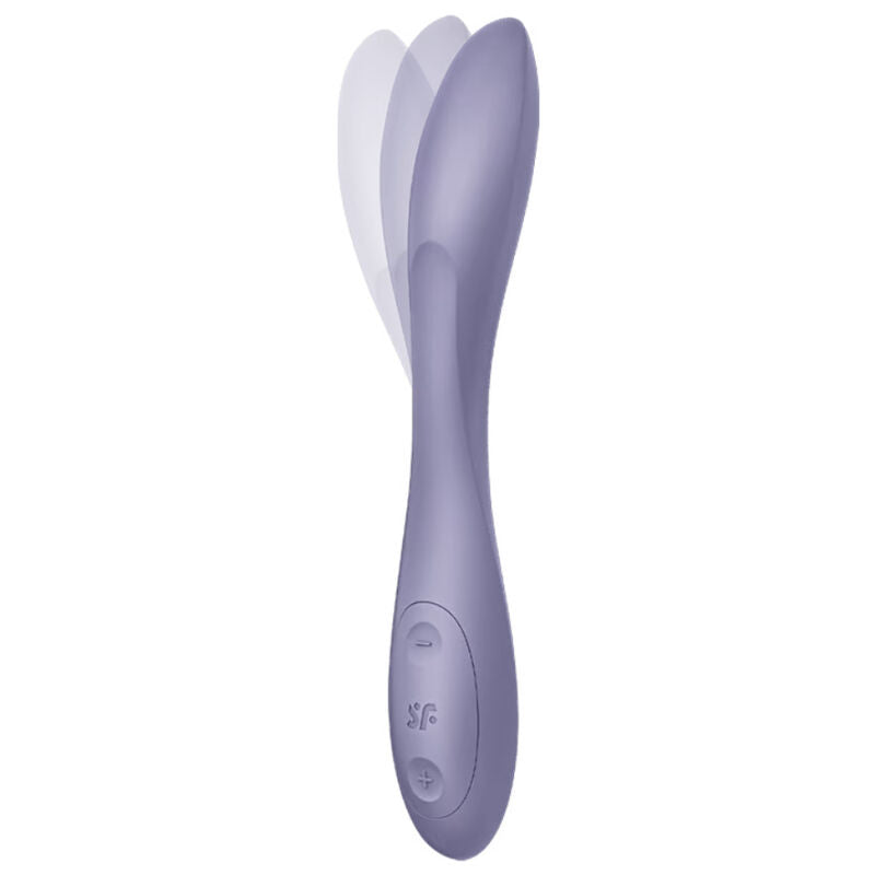 Stimulator G točke Satisfyer - G-Spot Flex 2, vijolična