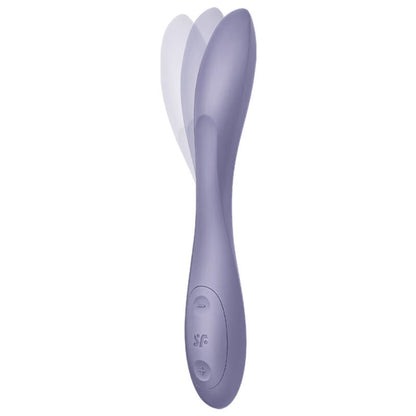 Stimulator G točke Satisfyer - G-Spot Flex 2, vijolična