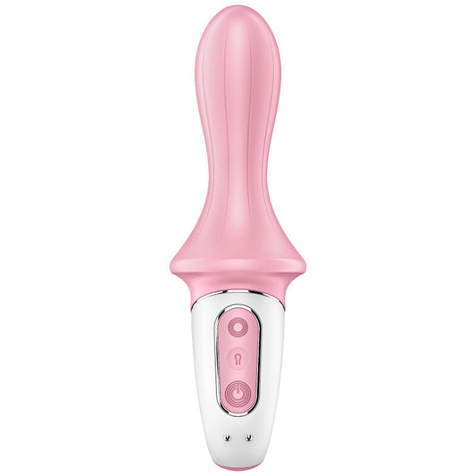 Analni vibrator Satisfyer - Air Pump Booty 5+, roza