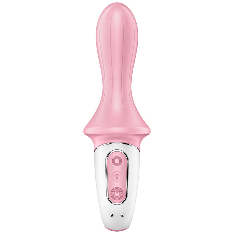 Analni vibrator Satisfyer - Air Pump Booty 5+, roza