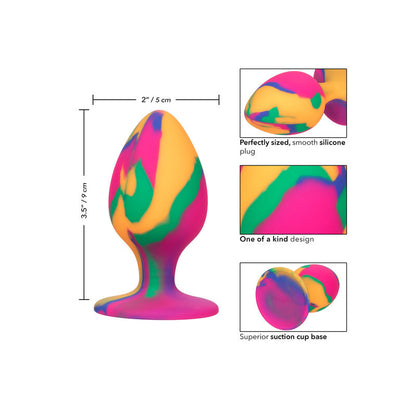 Analni čep Calexotics - Cheeky Large Tie Die