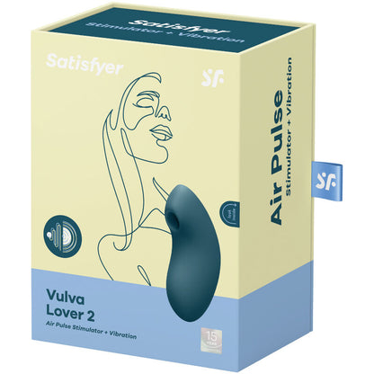 Stimulator klitorisa Satisfyer - Vulva Lover 2, modra