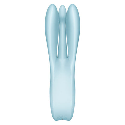 Stimulator klitorisa Satisfyer Threesome 1, modra