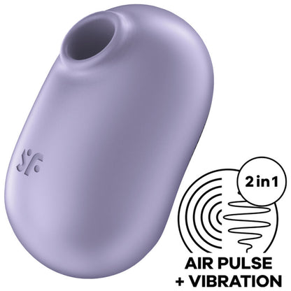 Stimulator klitorisa Satisfyer - Pro To Go 2, vijolična