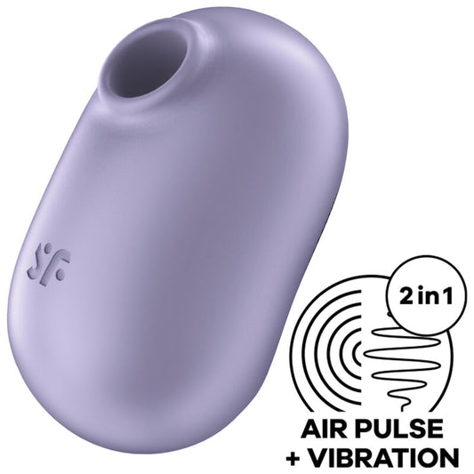 Stimulator klitorisa Satisfyer - Pro To Go 2, vijolična