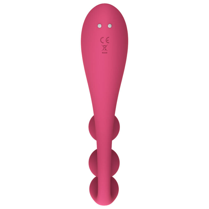 Stimulator G točke Satisfyer - Tri Ball 1, rdeča