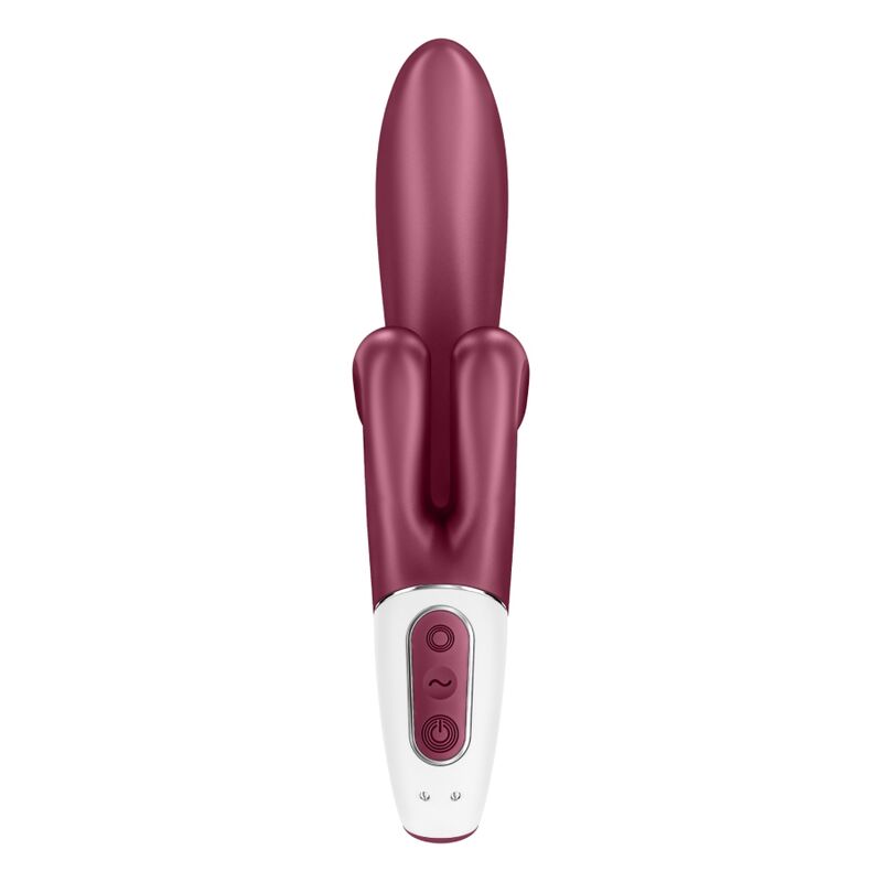 Zajčji vibrator Satisfyer - Touch Me, rdeča