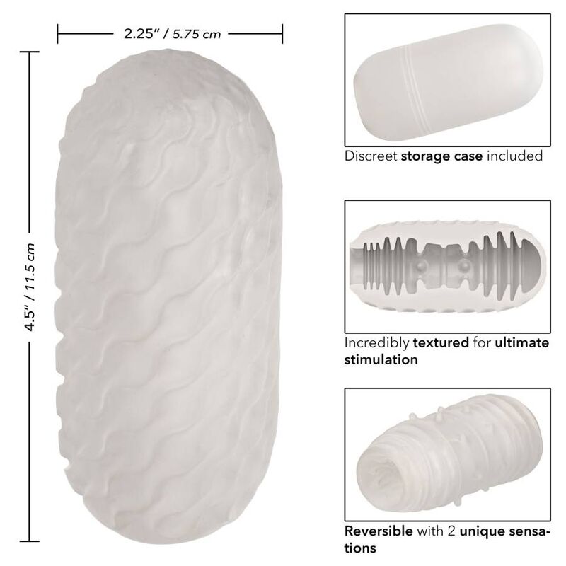 CALEXOTICS - OBOJESTRANSKI REBRASTI STROKER
