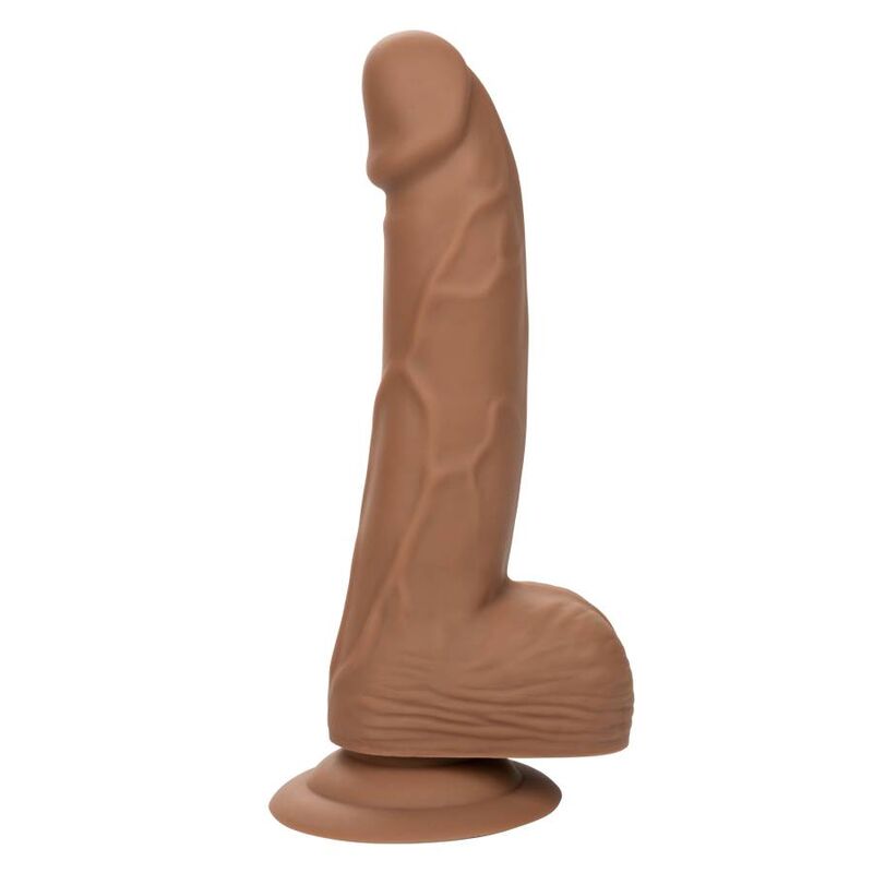 CALEXOTICS - SILIKONSKI ČEPKI 15,24 CM RJAVI