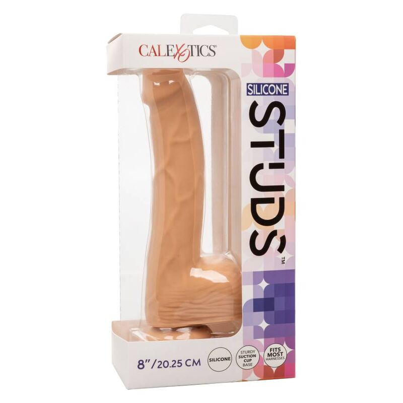 CALEXOTICS - SILIKONSKI ČEPKI 20,32 CM KOŽA