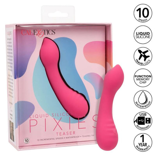 Manjši vibrator CALEXOTICS - Pixies Teaser, roza
