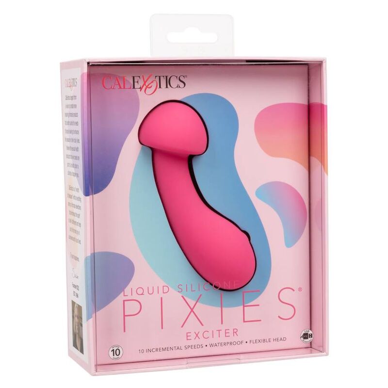 Manjši vibrator CALEXOTICS - Pixies Exciter, roza