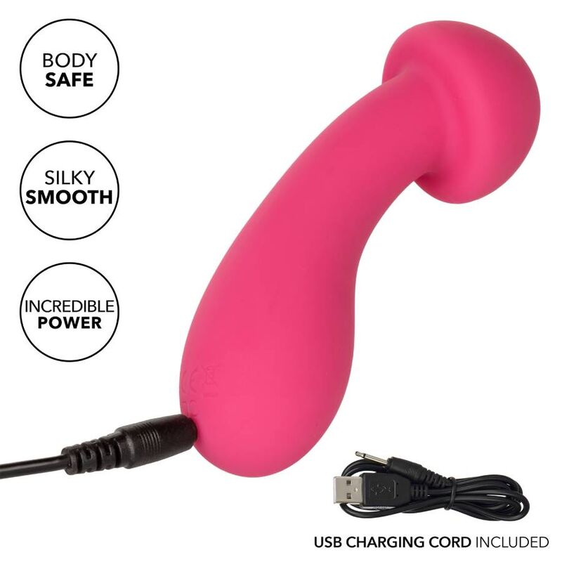 Manjši vibrator CALEXOTICS - Pixies Exciter, roza