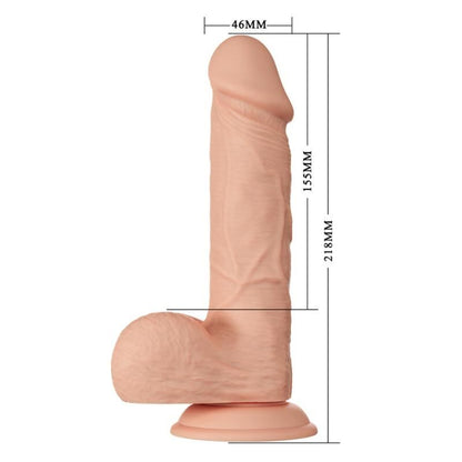 BAILE - BEAUTIFUL ENCOUNTER BAHAMUT PRILAGODLJIV REALISTIČEN DILDO 21,8 CM NARAVNI