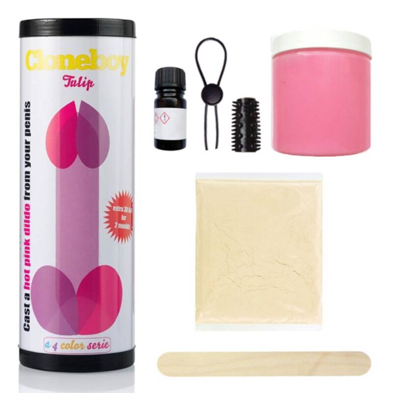 CLONEBOY - DILDO TULIP INTENZIVNO ROZA