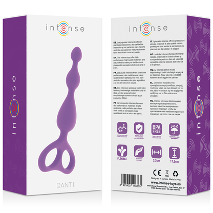 Analne kroglice Intense - Danti, lila