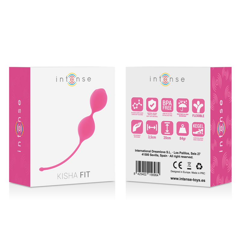 INTENZIVNO - KISHA FIT SILIKONSKI KEGEL FUKSIJA