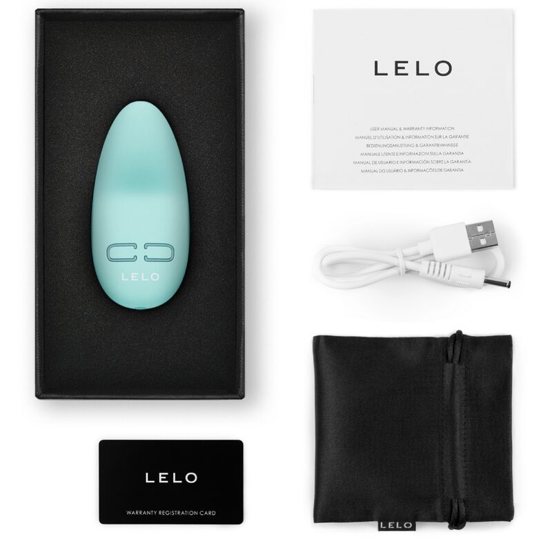LELO - OSEBNI MASAŽNI APARAT LILY 3 - AQUA ZELENA