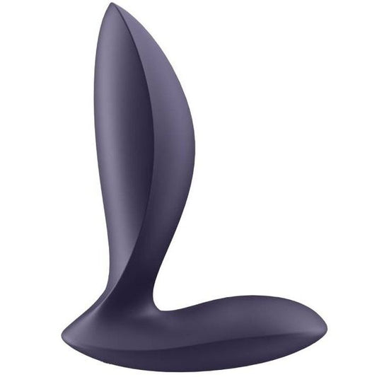 Vibracijski analni čep Satisfyer - Power Plug, vijolična