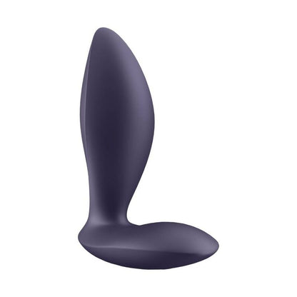 Vibracijski analni čep Satisfyer - Power Plug, vijolična