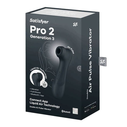 Stimulator klitorisa Satisfyer - Pro 2 Gen 3, črna