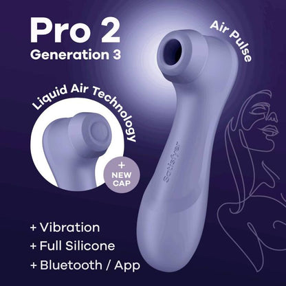 Stimulator klitorisa Satisfyer - Pro 2 Gen 3, lila