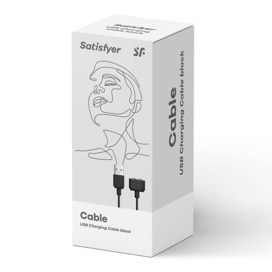 Polnilec za igračke Satisfyer, črna